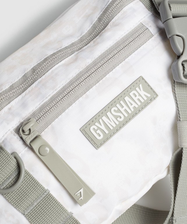 Bolsos Cruzados Gymshark Adapt Animal Sling Blancas Creme | 2AswQCZh744