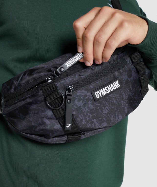 Bolsos Cruzados Gymshark Manimal Sling Negras | AeYNditoymN