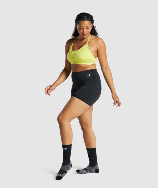 Calcetines Gymshark Crew Performance Negras | zDKDGZx2c3k