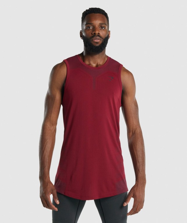 Camiseta Tirantes Gymshark 315 Burdeos | hS7Hk3xmWda