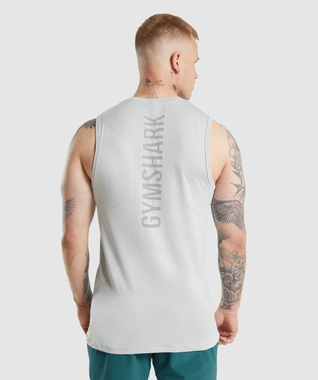 Camiseta Tirantes Gymshark Apex Gris Claro Gris | wP3gpCNpxR6