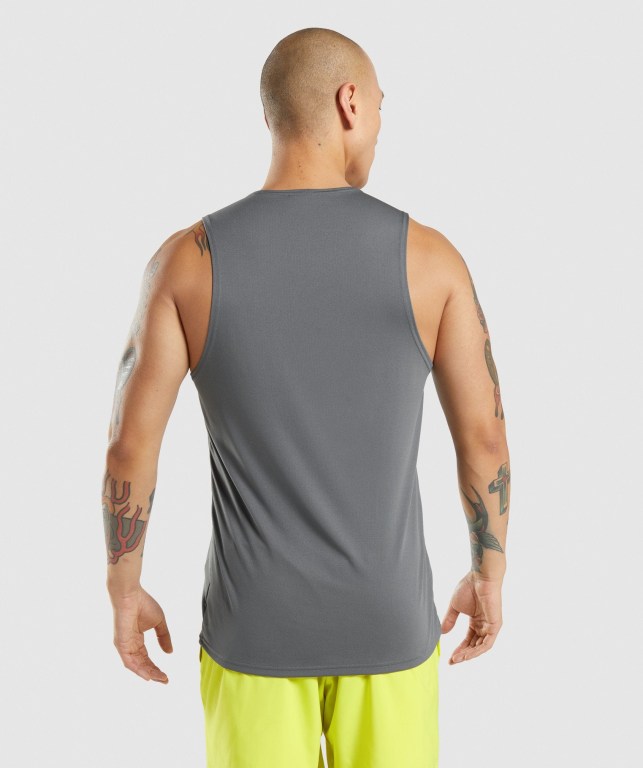 Camiseta Tirantes Gymshark Arrival Gris | DHarzu5wtV8