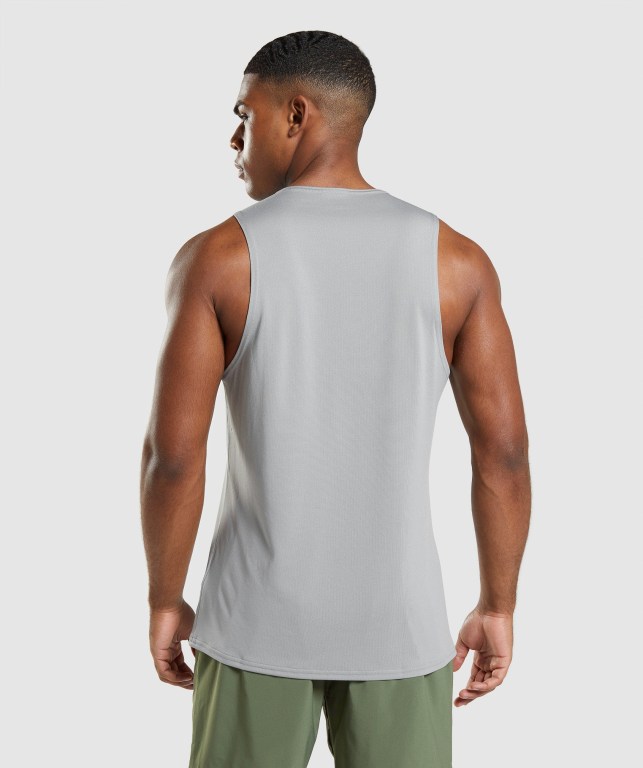 Camiseta Tirantes Gymshark Arrival Gris | XXYGwuc78yY