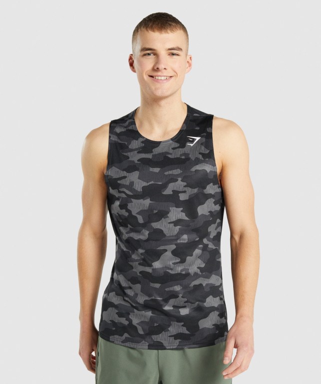 Camiseta Tirantes Gymshark Arrival Gris | YTKwJFegUdV