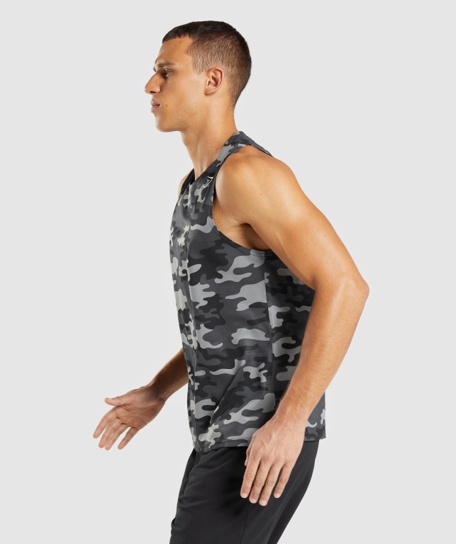 Camiseta Tirantes Gymshark Arrival Gris | sNYHOCsWqAr