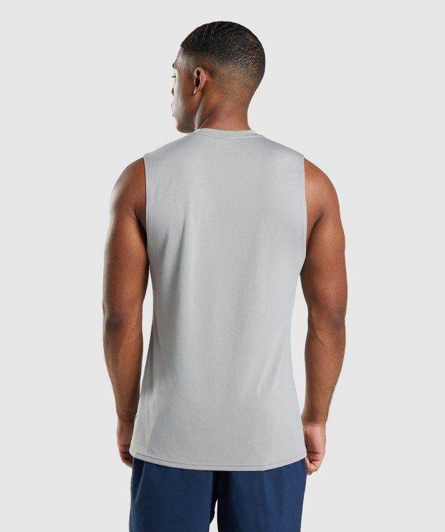 Camiseta Tirantes Gymshark Arrival Sin Manga Gris | HZbtnNqHrgh