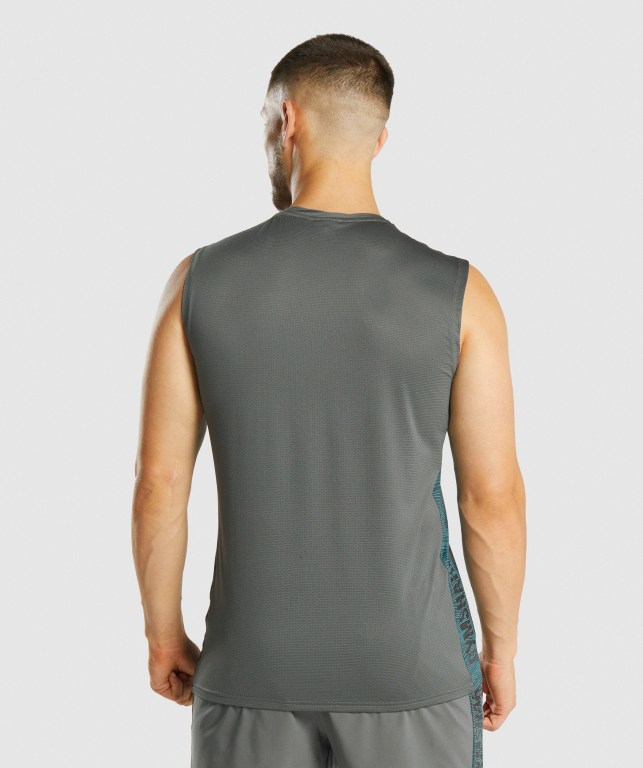 Camiseta Tirantes Gymshark Deporte Gris | ftKKk6ypMuc