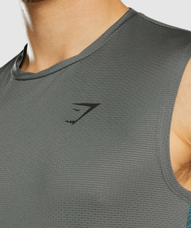 Camiseta Tirantes Gymshark Deporte Gris | ftKKk6ypMuc