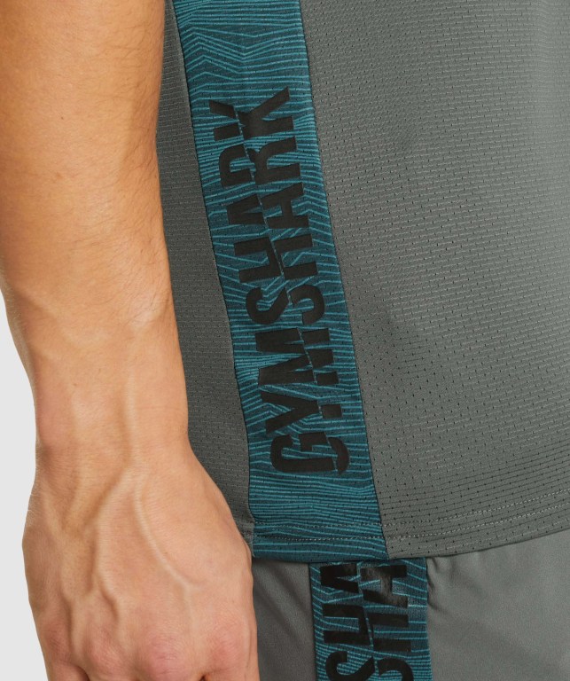 Camiseta Tirantes Gymshark Deporte Gris | ftKKk6ypMuc