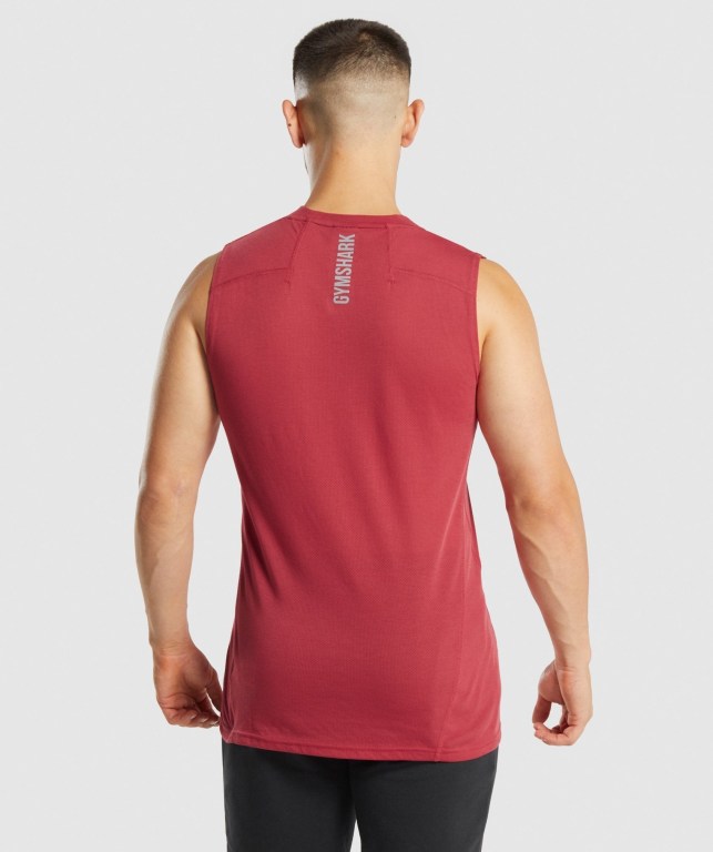 Camiseta Tirantes Gymshark Hyper Power Rojas | XNccEERdAfP