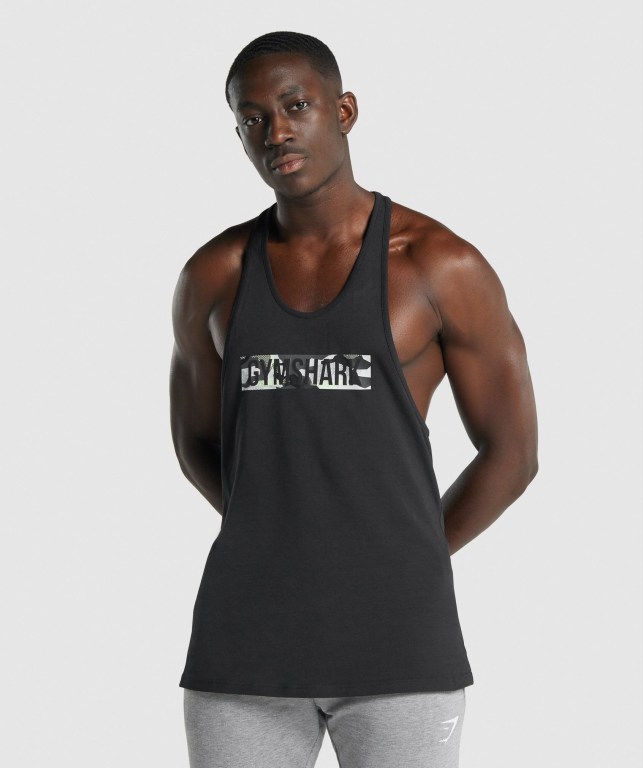 Chalecos Gymshark Block Infill Negras | dN8BBCglo1v