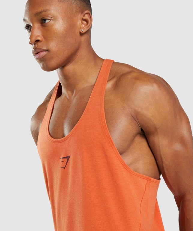 Chalecos Gymshark Bold Naranjas | HbaDZyMzsXA