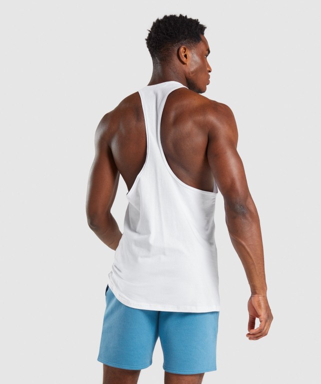 Chalecos Gymshark Legacy Blancas | qLQ25SOkJN4