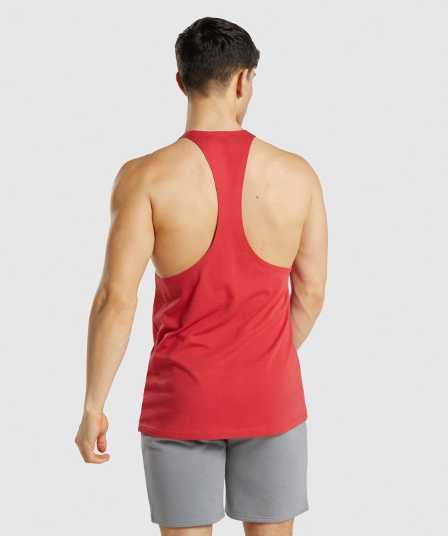 Chalecos Gymshark Legacy Rojas | Keg8aCCDN6S