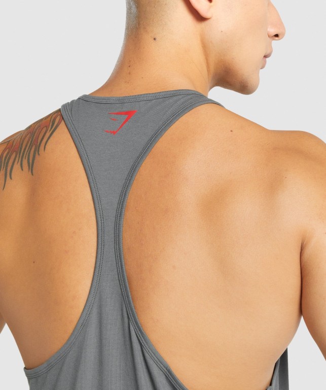 Chalecos Gymshark Power Gris | ekQz9uhS3mE