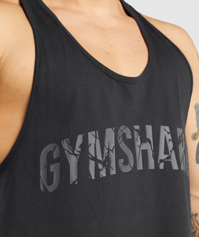 Chalecos Gymshark Power Negras | uPT5ooA2CSs