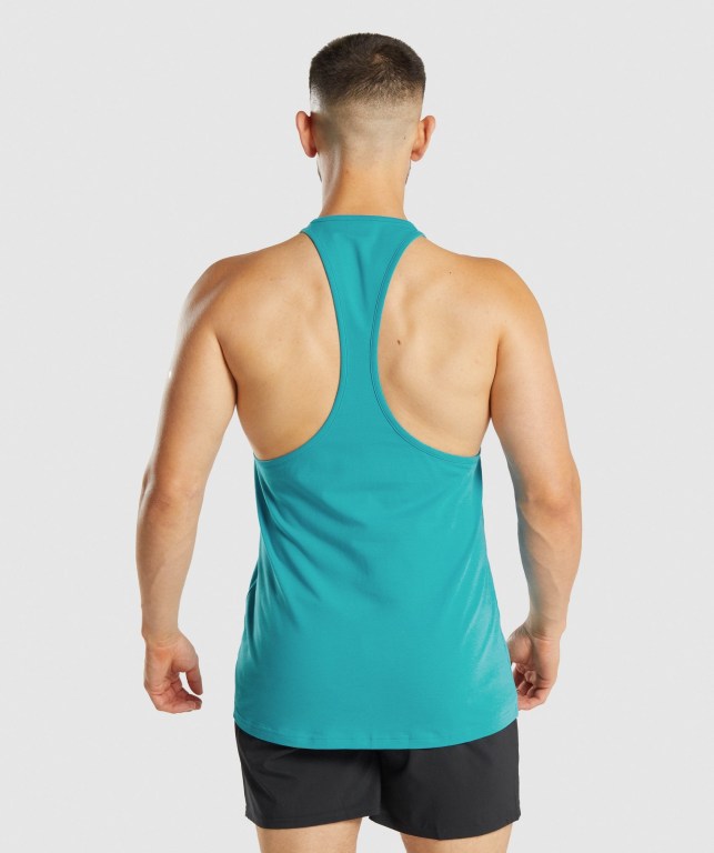 Chalecos Gymshark Sharkhead Infill Azules | mkO276ergK1