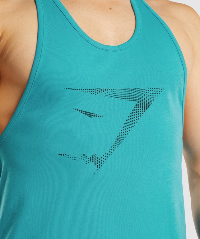 Chalecos Gymshark Sharkhead Infill Azules | mkO276ergK1