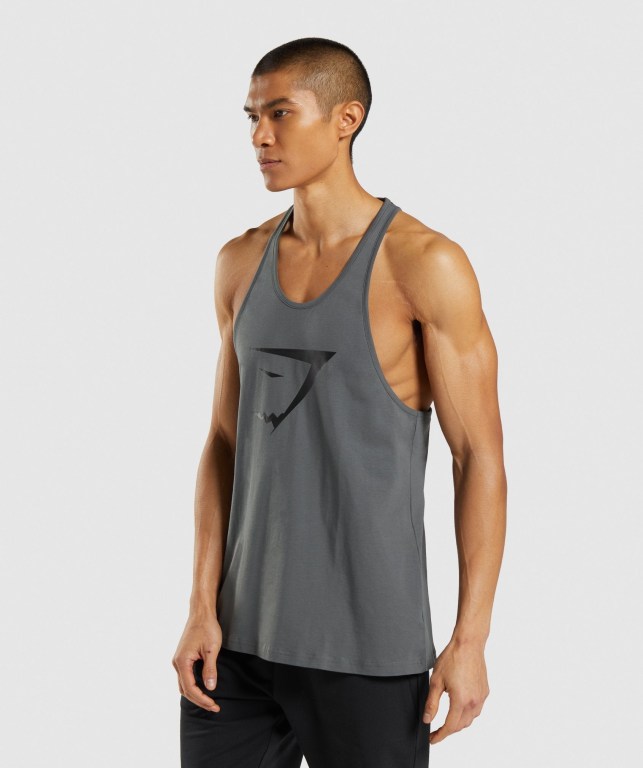 Chalecos Gymshark Sharkhead Infill Gris | L8bUAnZLCcF