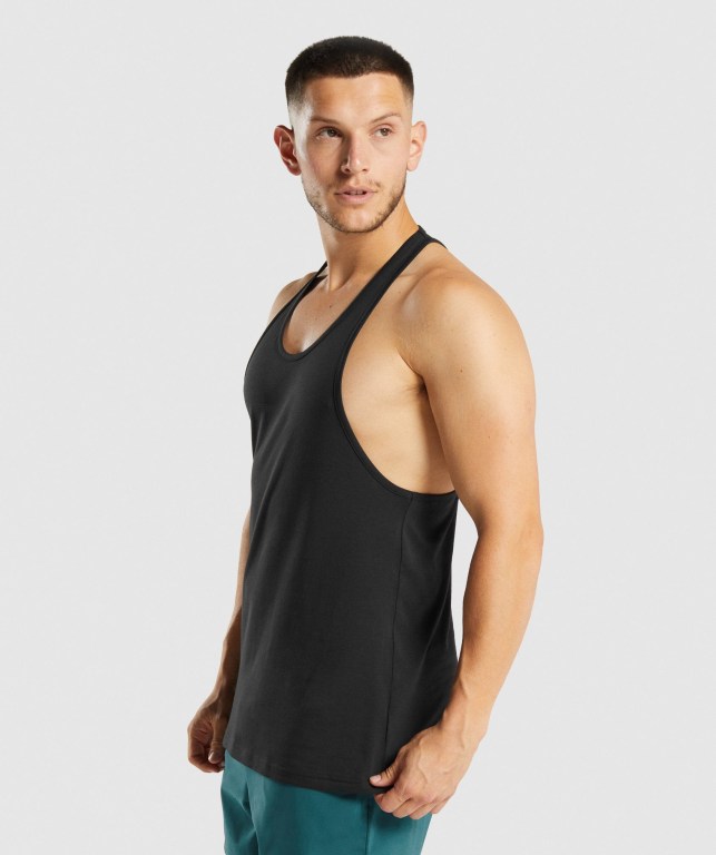 Chalecos Gymshark Sharkhead Infill Negras | SG3zr7P6yY5