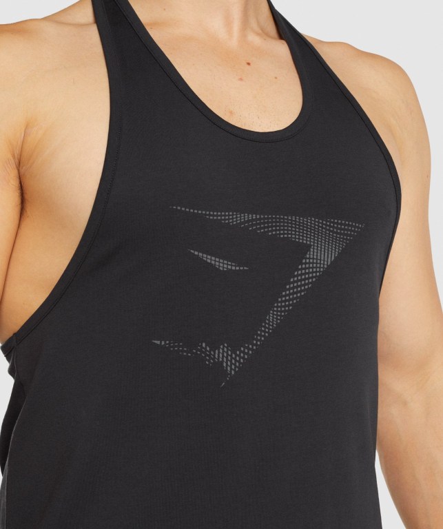 Chalecos Gymshark Sharkhead Infill Negras | SG3zr7P6yY5