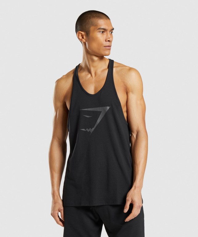 Chalecos Gymshark Sharkhead Infill Negras | Uuq9UuKsbzp