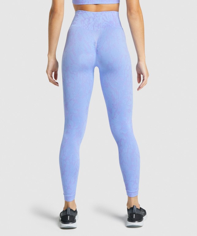 Leggins Gymshark Adapt Animal Seamless Azules Claro | hdMb9v8vnQM