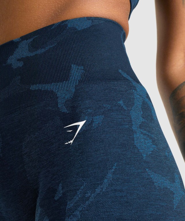 Leggins Gymshark Adapt Camo Seamless Azul Marino | I8rrZ3YpMNS