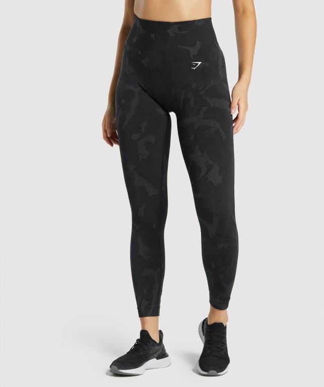 Leggins Gymshark Adapt Camo Seamless Negras | zfTgRYmBFaG