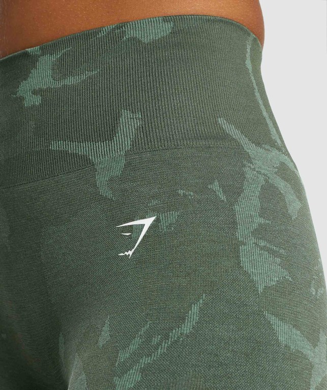 Leggins Gymshark Adapt Camo Seamless Verde | 2LBOpn3TUFb