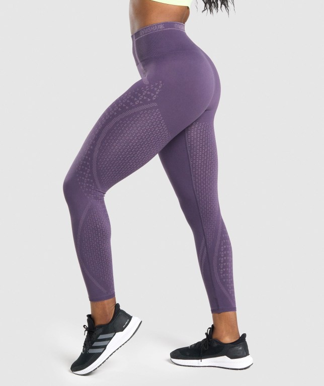 Leggins Gymshark Apex Seamless Moradas Moradas Claro | sGfuIbUIzSt