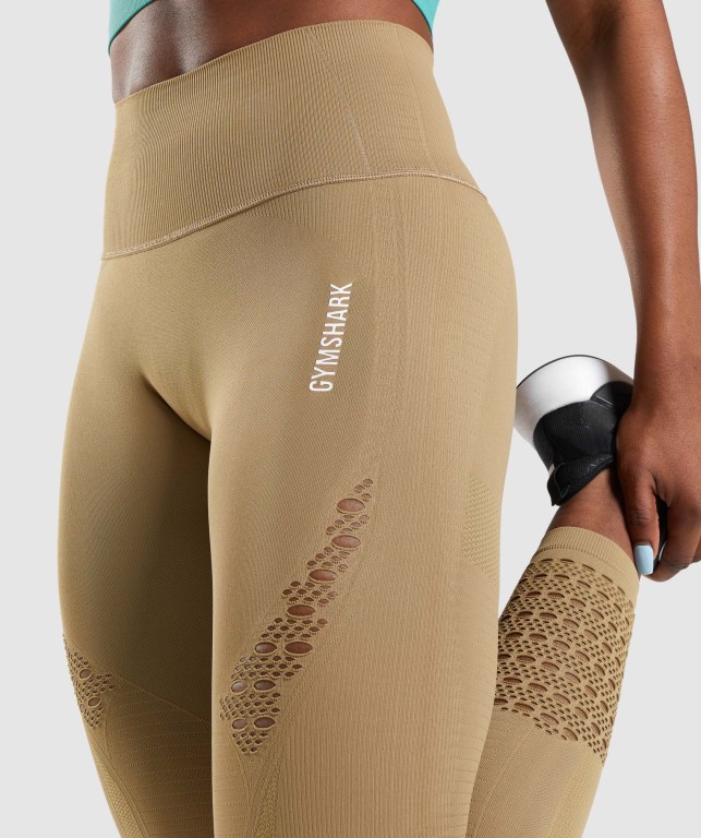 Leggins Gymshark Energy Seamless Marrones | 5vRBOoAu7K5