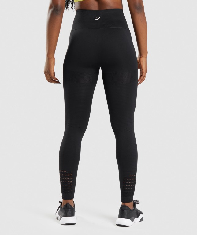 Leggins Gymshark Energy Seamless Negras | PpxE1F8s8kL