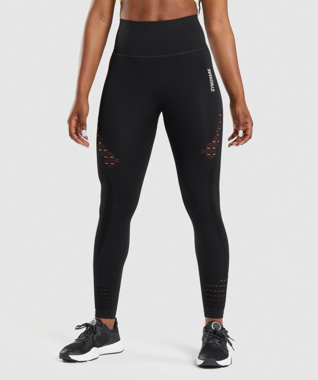 Leggins Gymshark Energy Seamless Negras | PpxE1F8s8kL