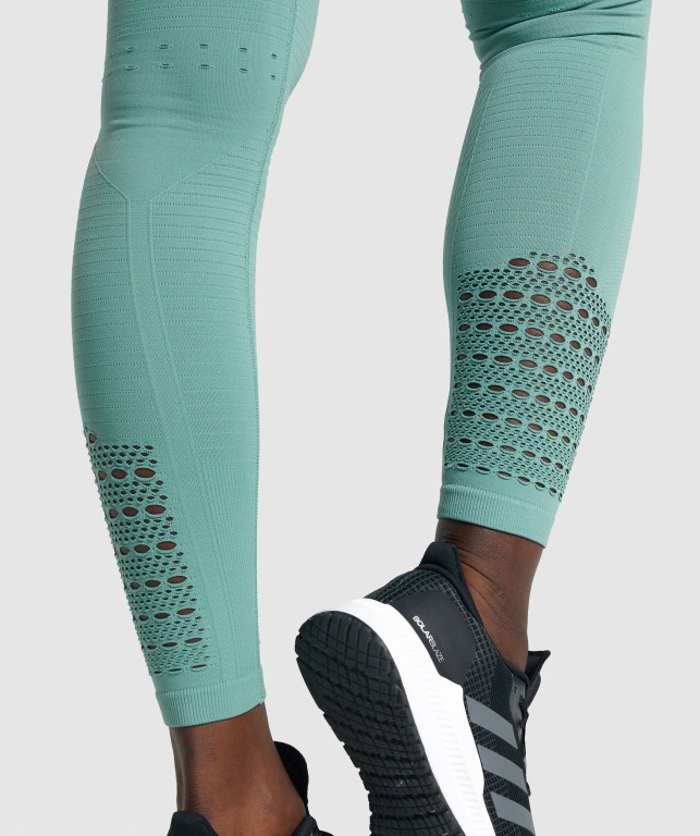 Leggins Gymshark Energy Seamless Verde Claro | 84OLZXaGVOW