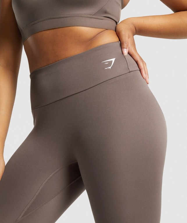 Leggins Gymshark Entrenamiento 7/8 Marrones | EyQPFjm9uYg