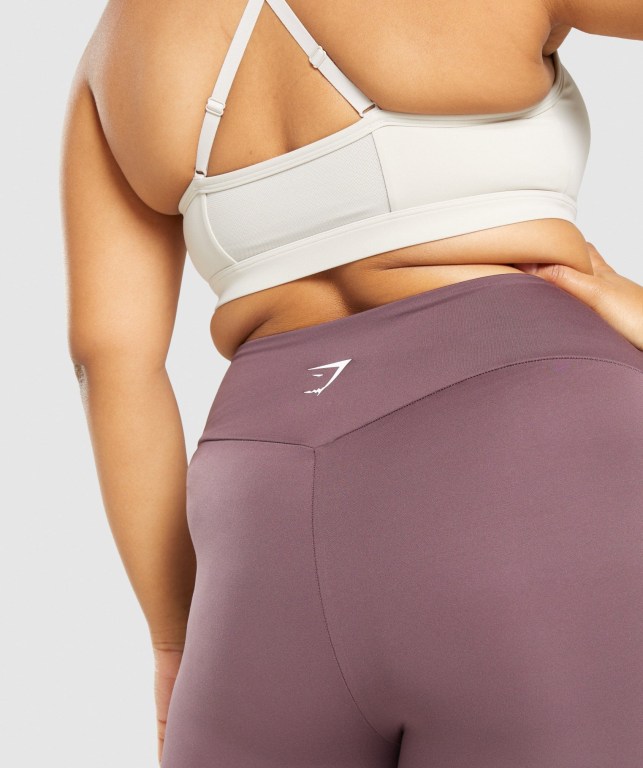 Leggins Gymshark Entrenamiento 7/8 Marrones | FZMHLktnE6T