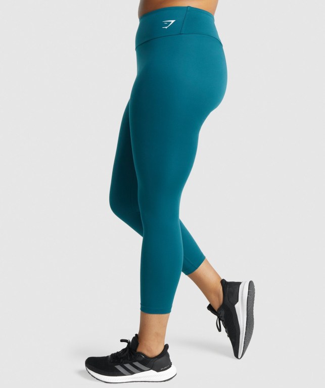 Leggins Gymshark Entrenamiento 7/8 Turquesa | Y6dnJirfa5t