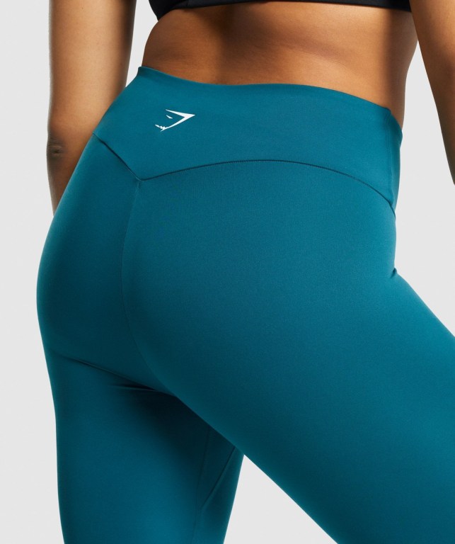 Leggins Gymshark Entrenamiento 7/8 Turquesa | Y6dnJirfa5t