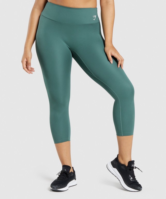 Leggins Gymshark Entrenamiento 7/8 Verde Oscuro | 7zdmkTH6m3j