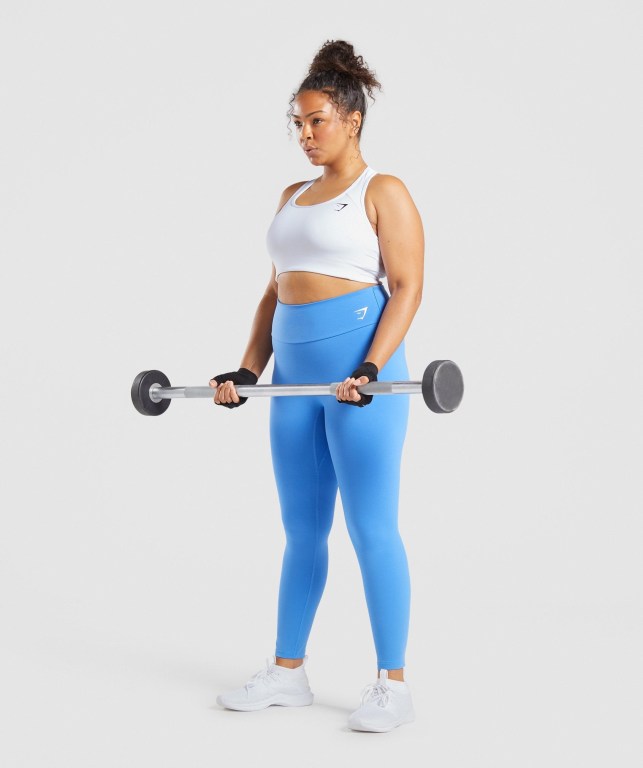 Leggins Gymshark Entrenamiento Azules | sxDcMLBxndW