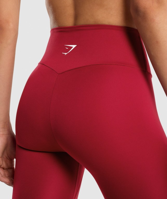 Leggins Gymshark Entrenamiento Burdeos | hN5d6OcavRw