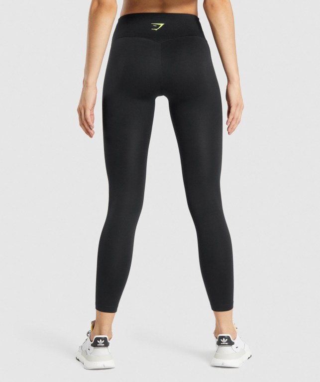 Leggins Gymshark Entrenamiento Graphic Negras | ZoXKub9c7lA