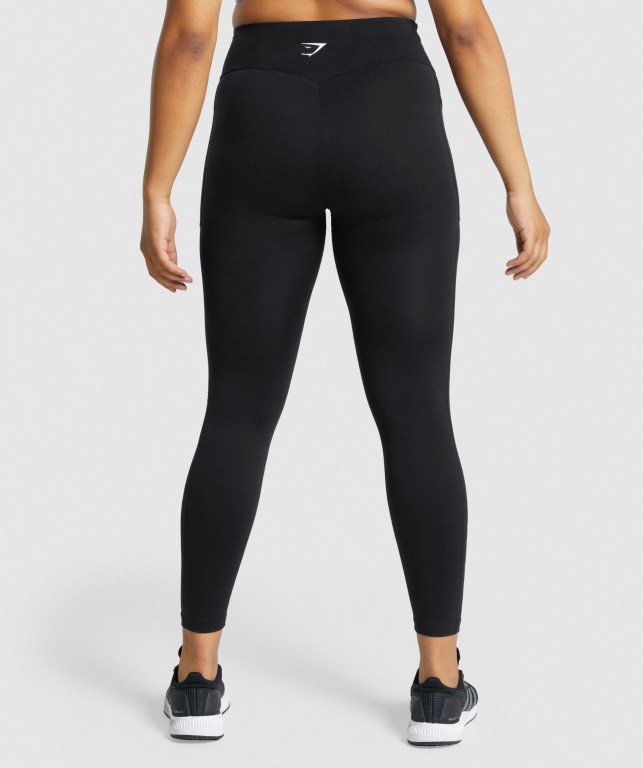 Leggins Gymshark Entrenamiento Mesh Pocket Negras | BOx5sZ7rAJv