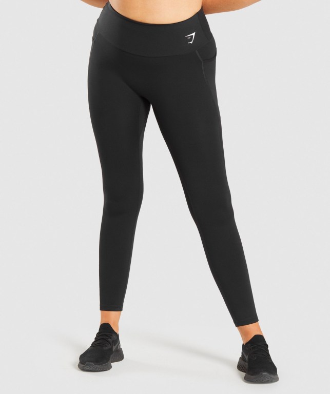 Leggins Gymshark Entrenamiento Mesh Pocket Negras | ZTr79L9dP6c