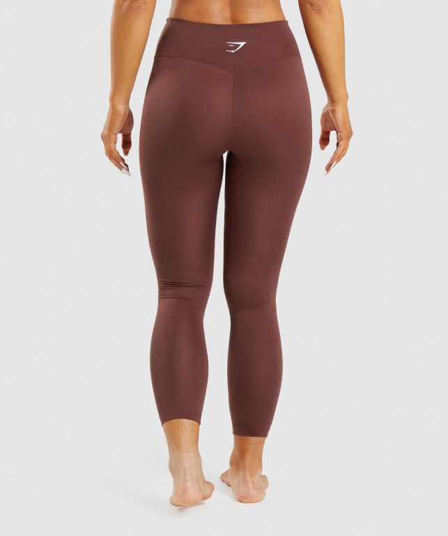 Leggins Gymshark Entrenamiento Rosas Marrones | hsyGt2m2SCt