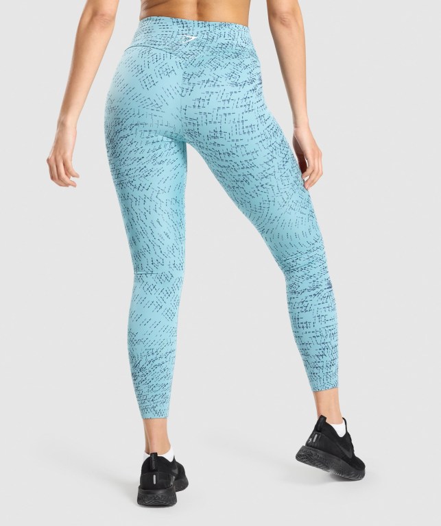 Leggins Gymshark Entrenamiento Turquesa | kb4jGSGYrx6