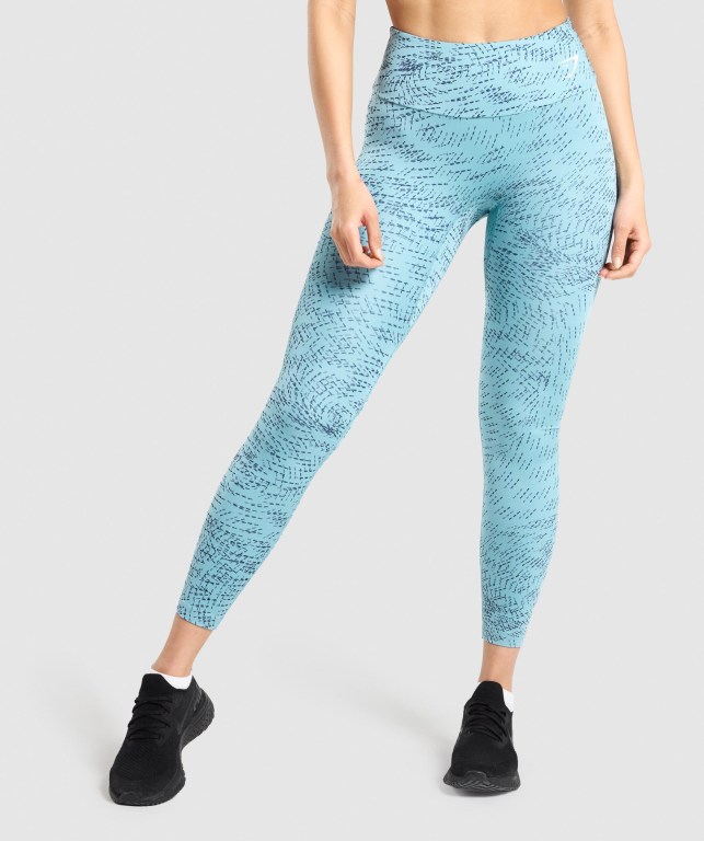 Leggins Gymshark Entrenamiento Turquesa | kb4jGSGYrx6