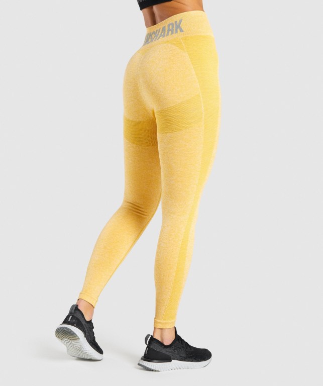 Leggins Gymshark Flex Amarillo | ZUHH81q8e6g