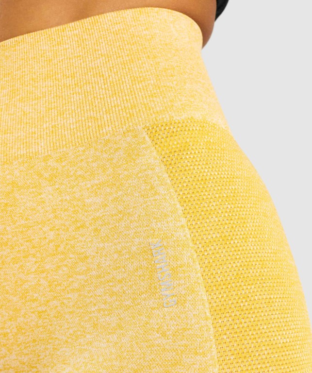 Leggins Gymshark Flex Amarillo | ZUHH81q8e6g